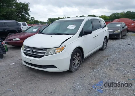 2011 Honda Odyssey Exl z USA, uszkodzony, nr VIN 5FNRL5H67BB040312